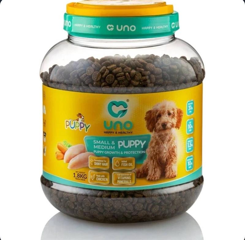غذا خشک سگ اونو (uno) با طعم مرغ بسته 2kg