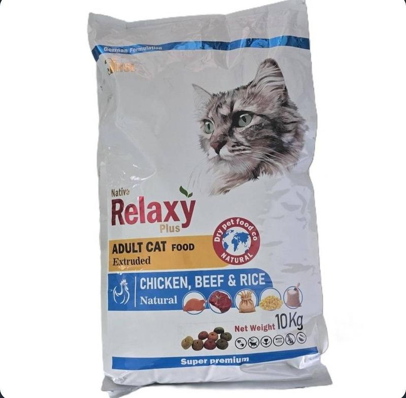 غذا خشک گربه بالغ مولتی کالر ریلکسی فله ای_بسته 1kg