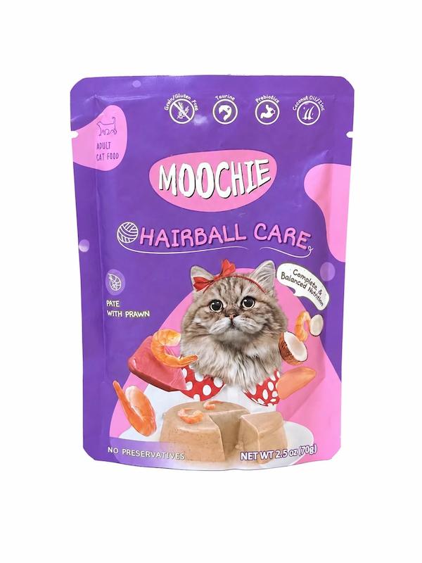 پوچ گربه بالغ moochie مدل پته طعم میگو