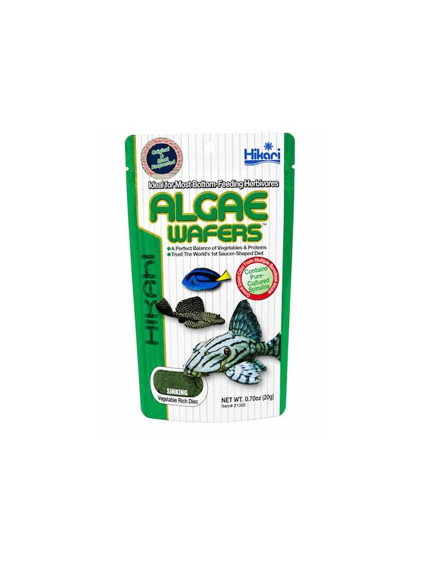 غذای ماهیان گیاه‌خوار کف‌خوار هیکاری مدل Algae Wafers 