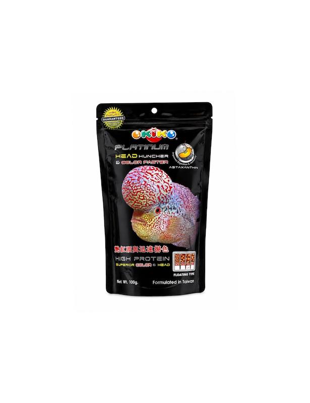 غذای ماهی فلاورهورن اکیکو OKIKO Platinum Head Huncher & Color Faster