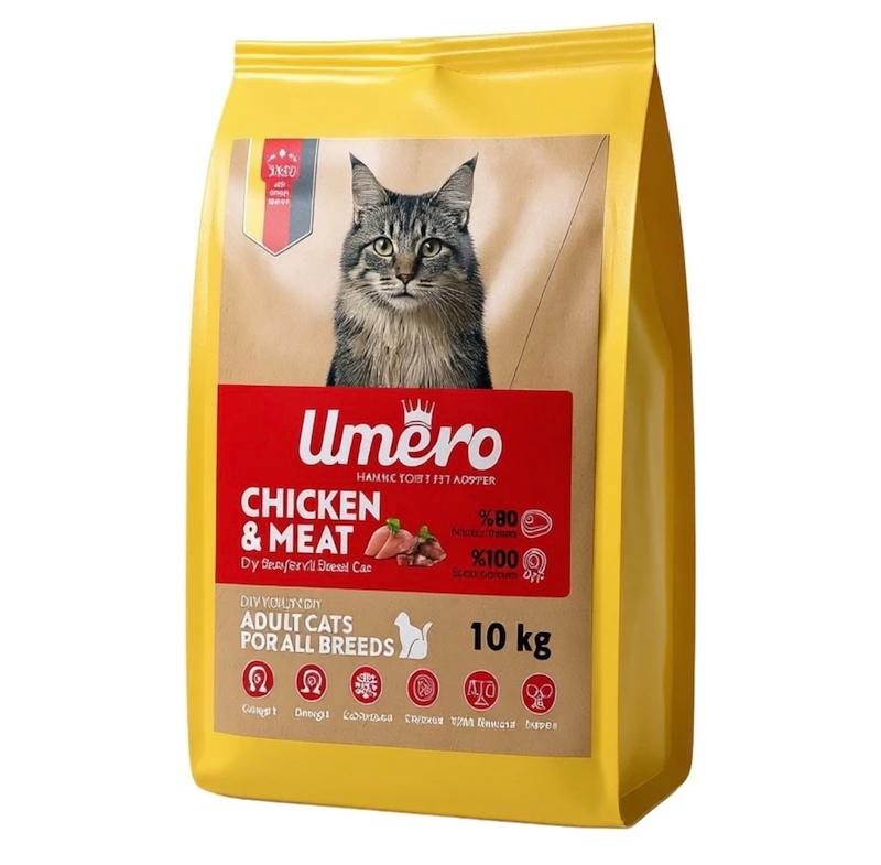 غذا خشک گربه بالغ اومرو (umero)فله ای_بسته بندی یک کیلویی