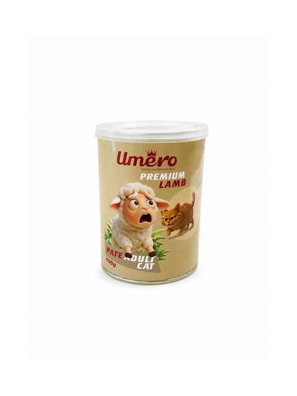 کنسرو گربه برند اومرو(umero)با طعم بره ۴۰۰gr