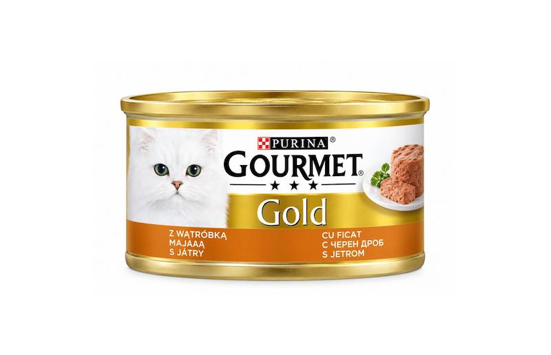 کنسرو گربه گورمت با طعم جگر