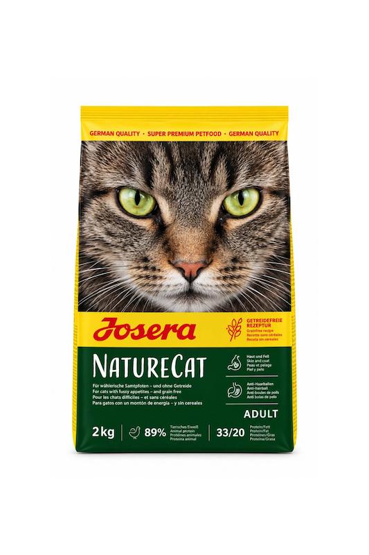 غذا خشک گربه بالغ برند جوسرا (NatureCat) بسته 2kg