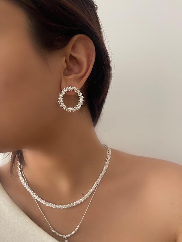 گوشواره خاویاری ساده