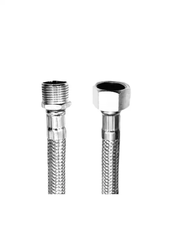 شیلنگ رابط (شلنگ) پیسوار سایز 3/8 اینچ طول 20 سانتیمتر ASK