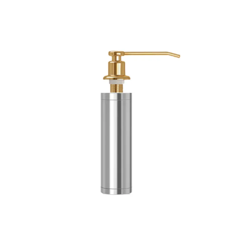 جامایع توکار رنگ طلایی مات | بدنه برنجی و مخزن استیل ضد زنگ