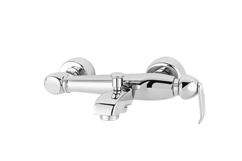 شیر حمام مدل آلیس کروم راسان (Rassan)