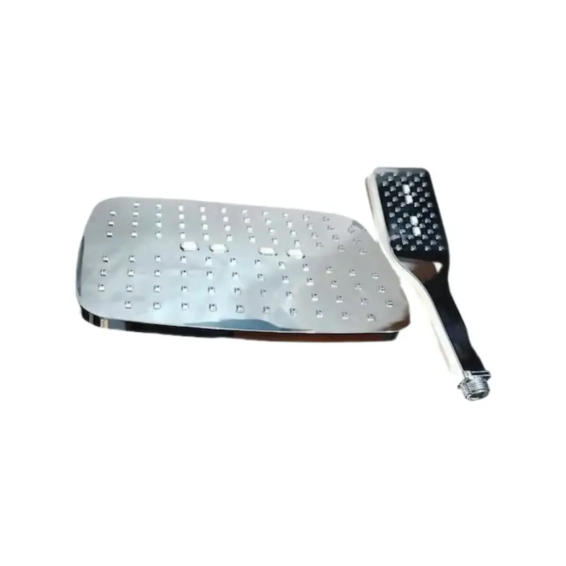 ست سردوش دوکاره حمام مدل رسوب‌گیر اتوماتیک | کروم براق