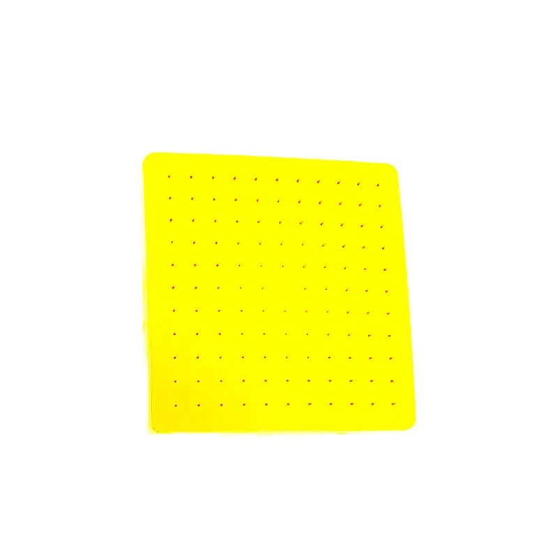 سردوش سقفی حمام مدل رسوب‌گیر اتوماتیک ۲۲×۲۲ سانتی‌متر | طلایی براق