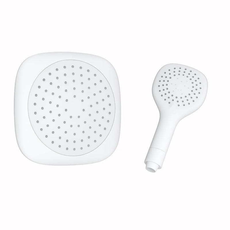 ست سردوش دوکاره حمام مدل سفید | ABS مقاوم