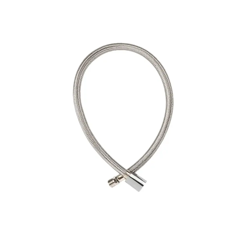 شیلنگ شاوری کوتاه ۴۵ سانتی‌متر | مخصوص علم فنری شیر ظرفشویی