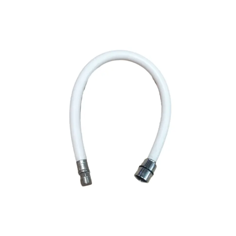 شیلنگ‌ شیر شاوری ۵۰ سانتی متر | مدل آنتی باکتریال سفید