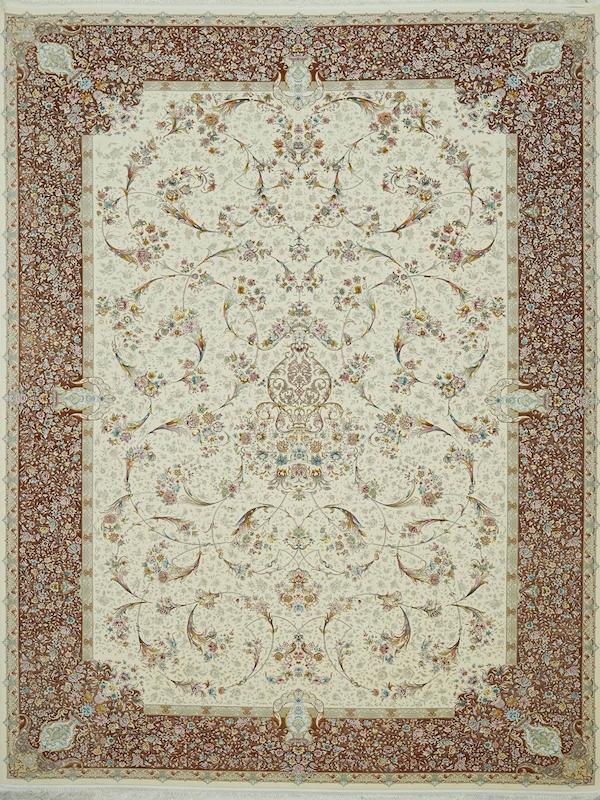 کلکسیون ایران 1500 شانه ابریشمی تراکم 4500 کد 106 کرم