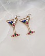 گوشواره گیلاس شراب خوری