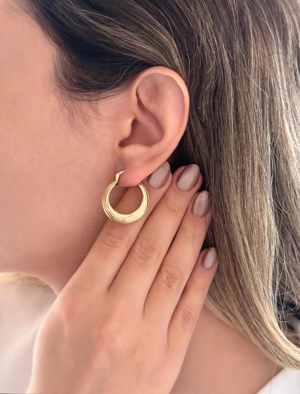 گوشواره حلقه ای هیلی