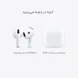 ایرپاد طرح اپل AirPods 4 ANC / هندزفری لمسی گیمینگ و روزمره با حذف نویز