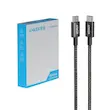 کابل شارژ فست Anker Type-C To Type-C مدل A8756611 100W - مشکی (گارانتی 6 ماهه شرکتی)