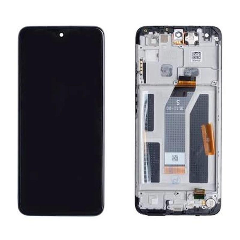 تاچ ال سی دی Xiaomi Redmi 10 با فریم - مشکی - Service Pack CHA (گارانتی سه ماهه PT)
