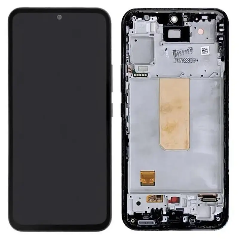 تاچ ال سی دی Samsung Galaxy A54 5G با فریم - مشکی - OLED - Small Connector - (گارانتی سه ماهه PT)
