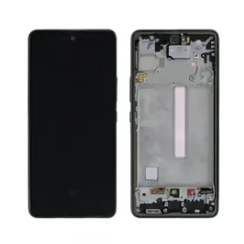 تاچ ال سی دی Samsung Galaxy A73 با فریم - مشکی - OLED - Big Connector (گارانتی سه ماهه PT)