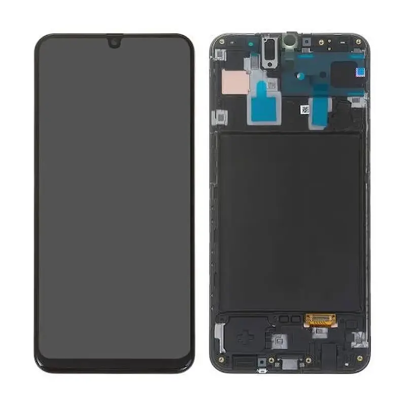 تاچ ال سی دی Samsung Galaxy A30 A305 با فریم - مشکی - Service Pack CHA (گارانتی سه ماهه PT)