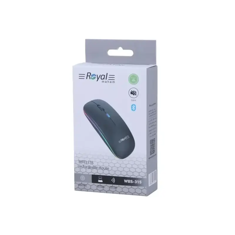 ماوس بی سیم Royal مدل WBS-315 - مشکی - RYL