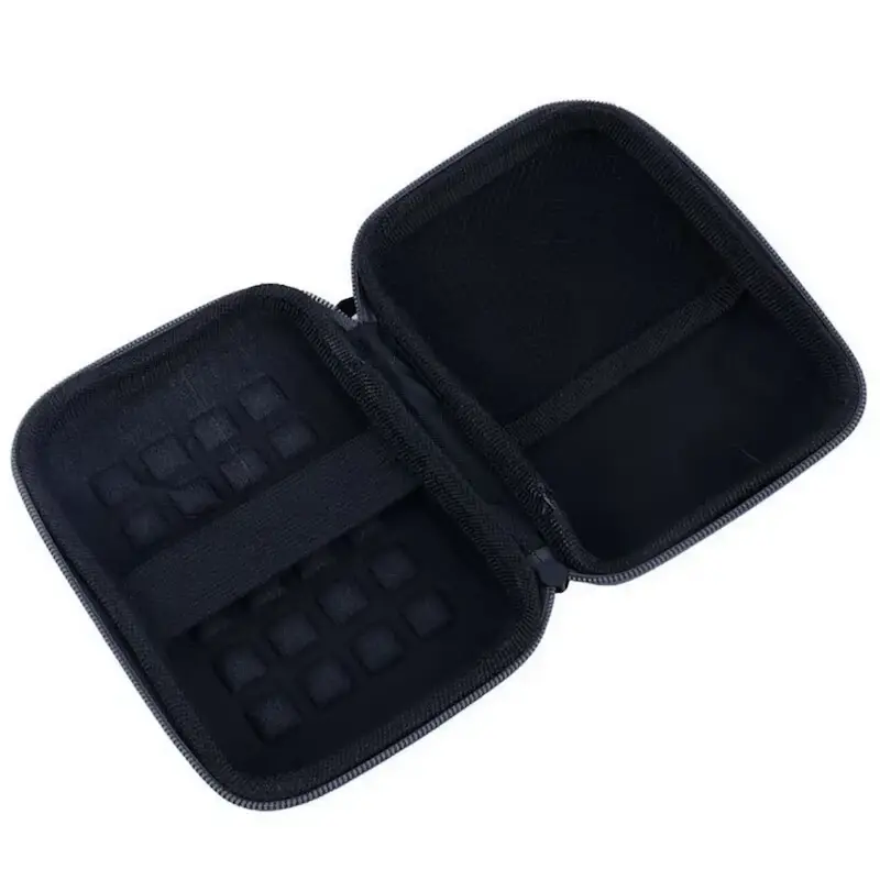 کیف هارد سایز 15x12 سانتیمتری - مشکی خاکستری - RYL
