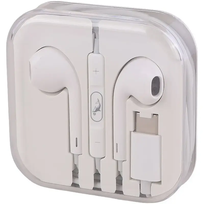 هندزفری باسیم Sky Dolphin Type-C مدل SR22 - سفید - TCO