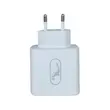 شارژر دیواری PD و فست تک پورت Sky Dolphin مدل SC16T 45W به همراه کابل شارژ Type-C To Type-C- سفید - TCO
