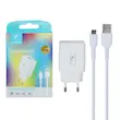 شارژر دیواری فست تک پورت Sky Dolphin مدل SC07V 12W به همراه کابل شارژ اندروید - سفید - TCO