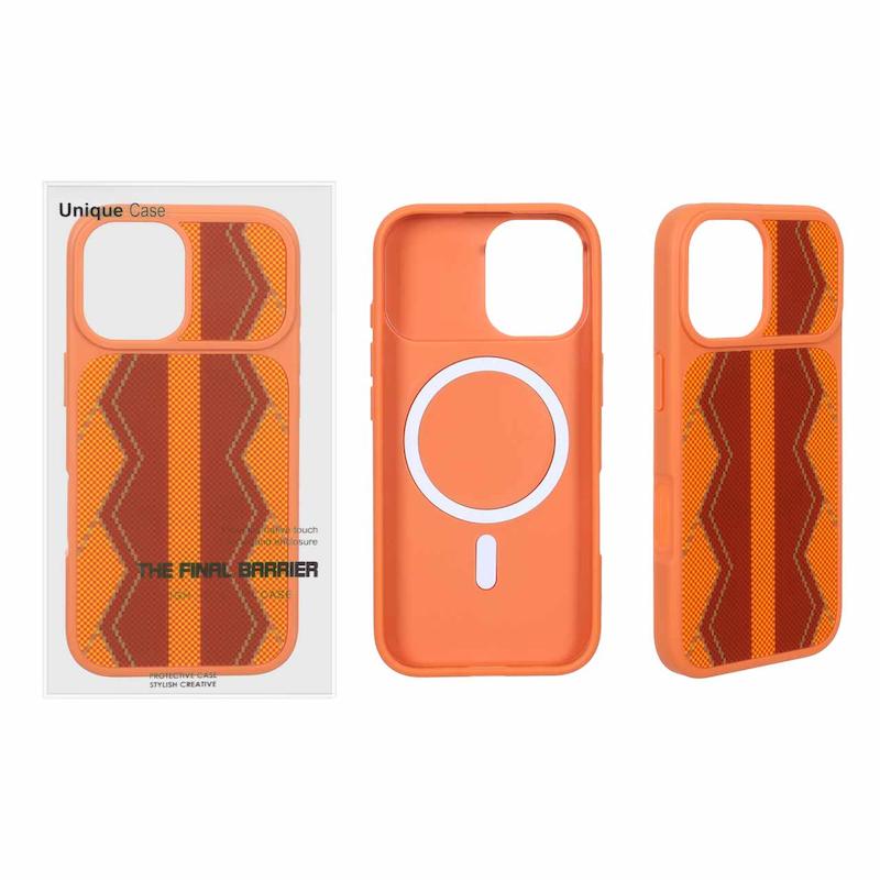 قاب اورجینال Unique Case شطرنجی MagSafe مدل Apple iPhone 17 - طرح 5