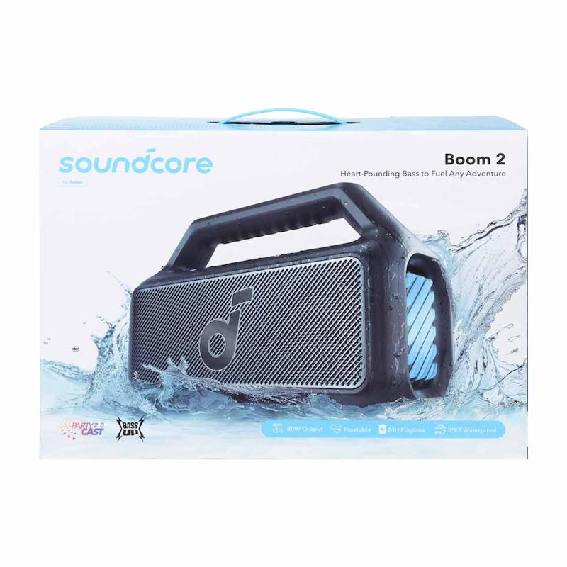 اسپیکر بی سیم قابل حمل ANKER مدل Boom2 A3138011 - مشکی (گارانتی شش ماهه شرکتی)