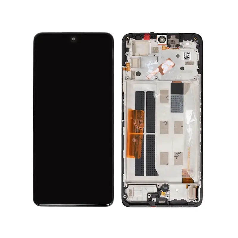 تاچ ال سی دی Xiaomi Redmi Note 11 Pro / Note12 Pro با فریم - مشکی - TFT (گارانتی 3 ماهه Gem Cell)