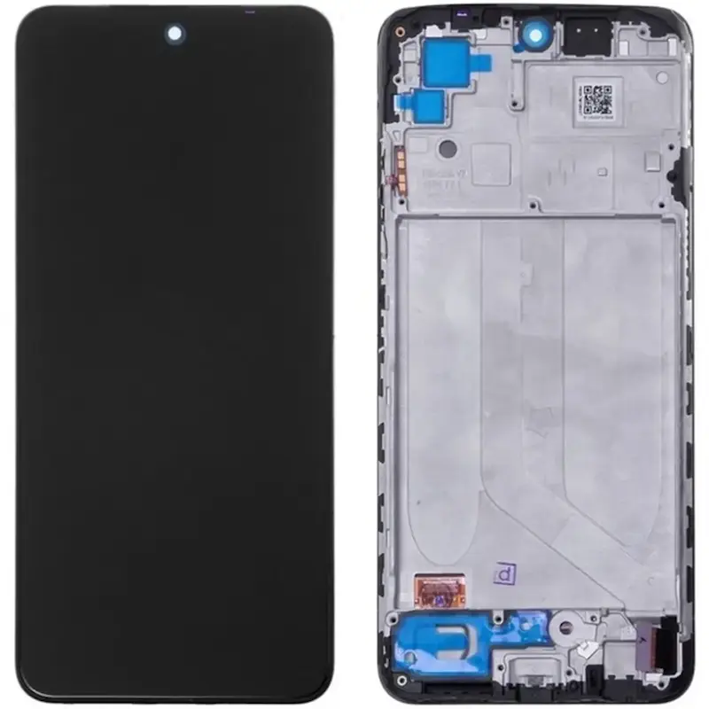تاچ ال سی دی Xiaomi Redmi Note 10 / Note 10S / Poco M5S با فریم - مشکی - TFT (گارانتی 3 ماهه Gem Cell)