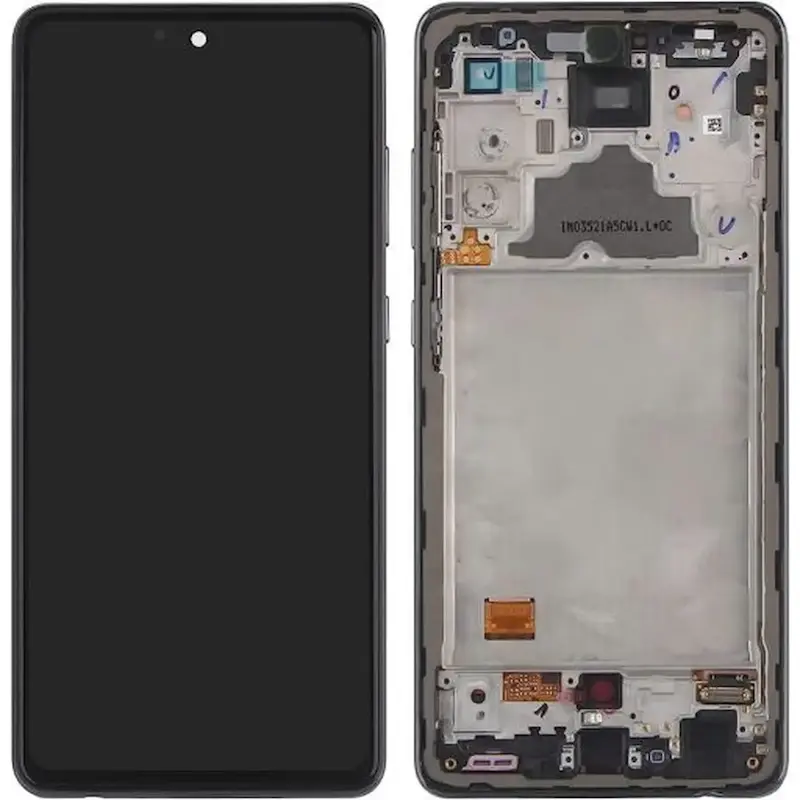تاچ ال سی دی Samsung Galaxy A72 با فریم - مشکی - TFT (گارانتی 3 ماهه Gem Cell)
