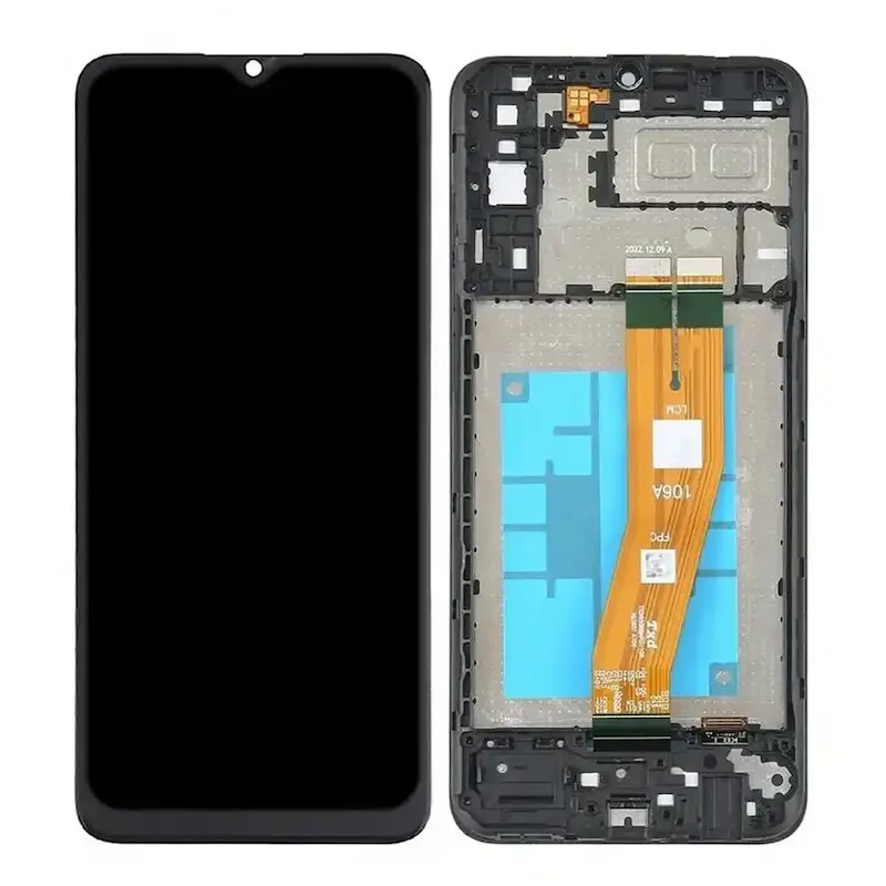 تاچ ال سی دی Samsung Galaxy A04E A042 با فریم - مشکی - Service Pack CHA (گارانتی 3 ماهه پرهان تک)