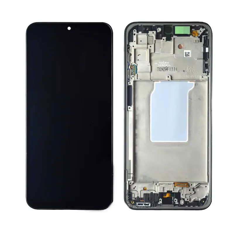 تاچ ال سی دی Samsung Galaxy A26 5G A266 با فریم - مشکی - Service Pack DU (گارانتی 3 ماهه عمران تل)