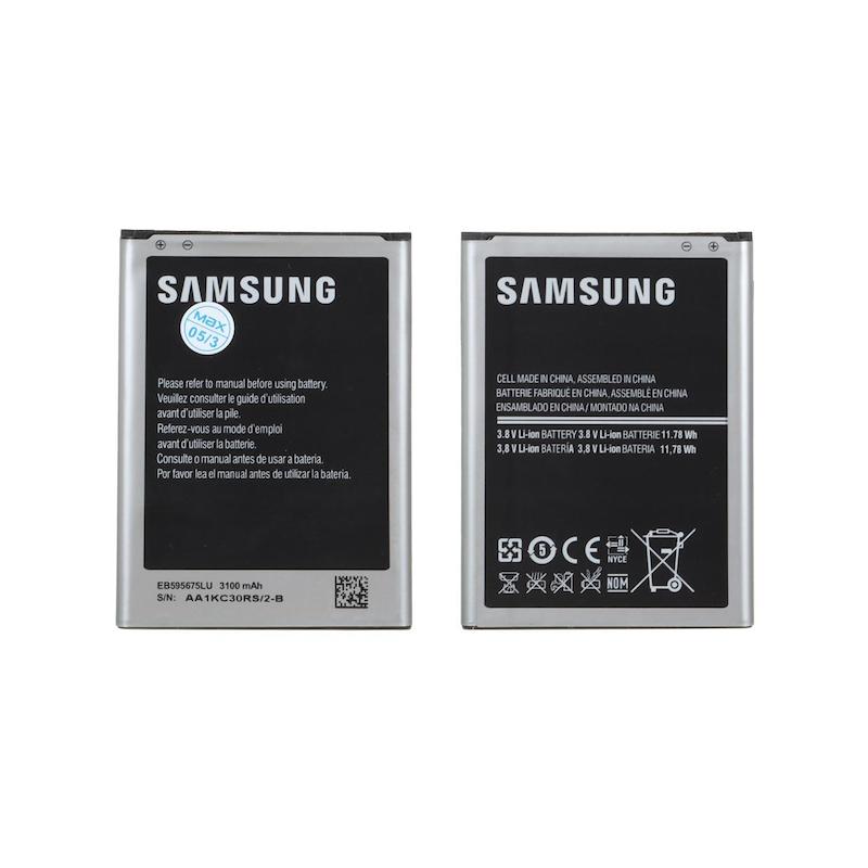 باتری موبایل Samsung مدل Note 2 با ظرفیت 3100mAh (گارانتی 12 ماهه MAX)