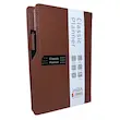پلنر A5 جلد چرم همراه با خودکار کد 0313