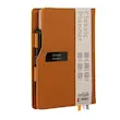 پلنر A5 جلد چرم همراه با خودکار کد 0313
