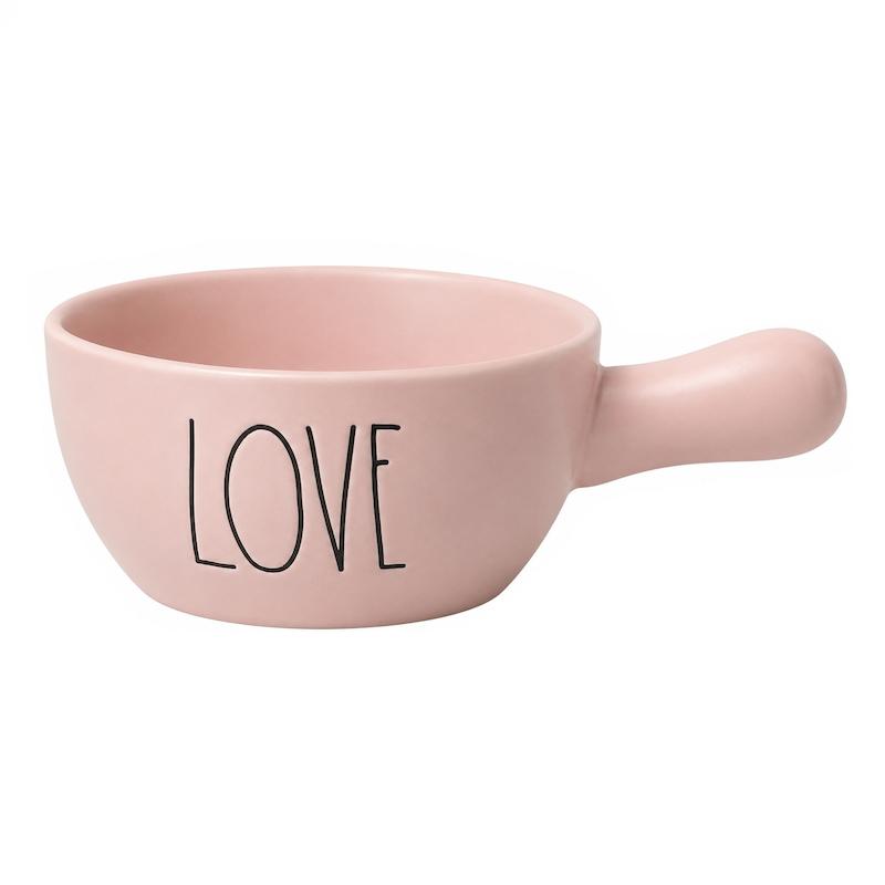 ست دو پارچه کاسه /ظرف پخت ری دان مدل LOVE-SOUP