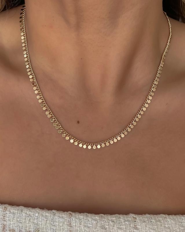  گردنبند پولك ريز ژوپينگ