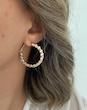 گوشواره حلقه دندانه دار ژوپينگ