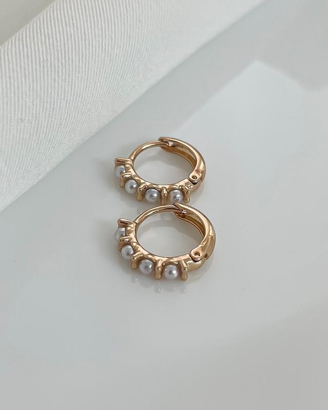 گوشواره مرواريد حلقه اي  ژوپينگ