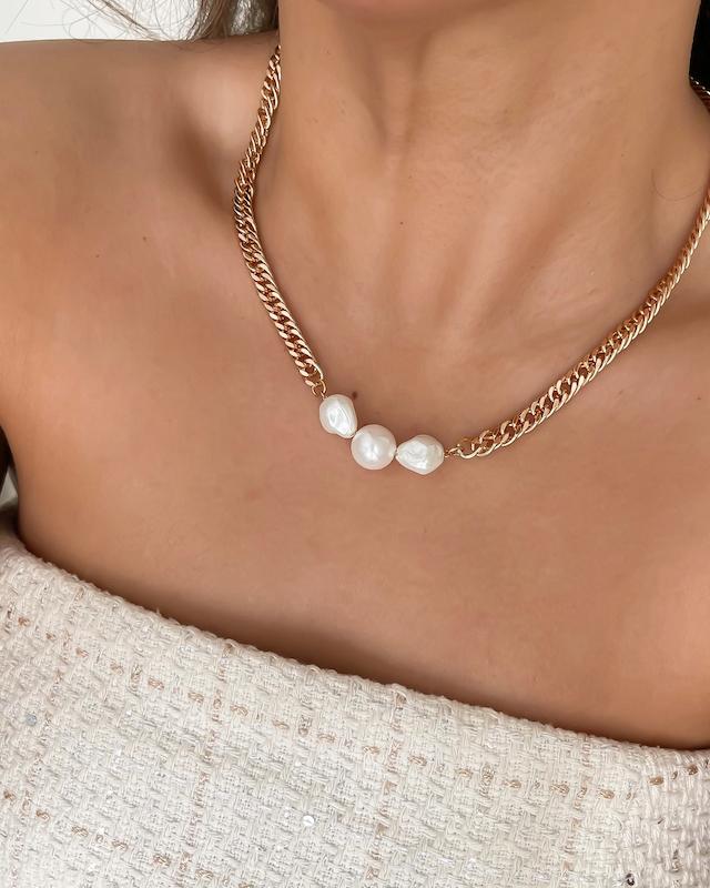  گردنبند كارتيه مرواريدي ژوپينگ