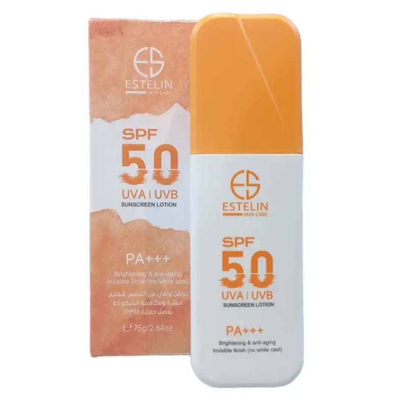 ضدآفتاب استلین حاوی SPF 50 مدل روشن کننده و ضد پیری