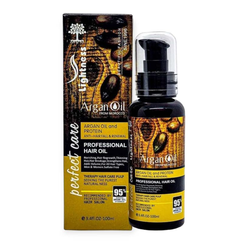روغن آرگان مو لایتنس حجم 100 میلی لیتر