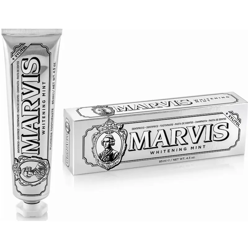 خمیر دندان مارویس اورجینال مدل whitening mint حجم 85 میلی گرم